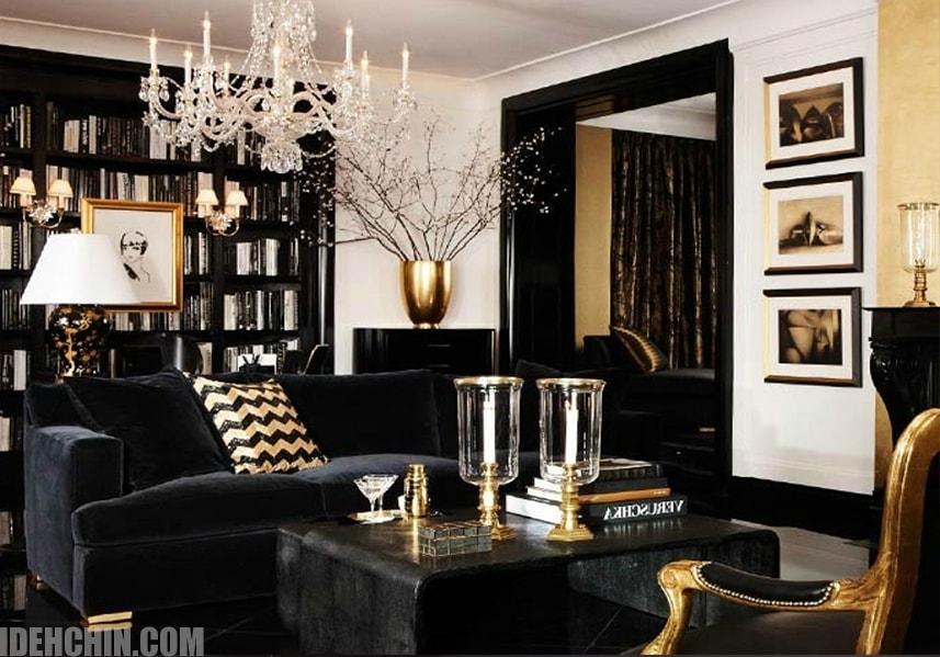 رنگ سیاه در دکوراسیون خانه