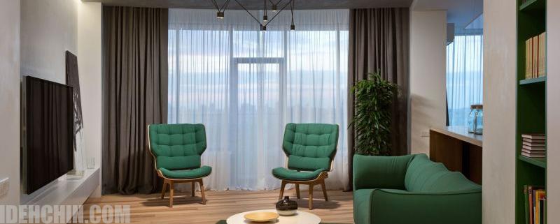 ترکیب قهوه ای و سبز