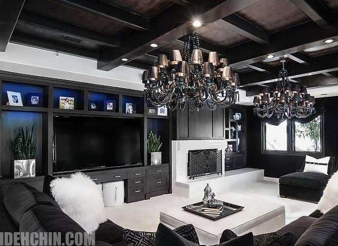 رنگ سیاه در دکوراسیون خانه