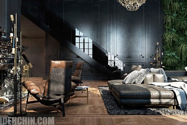 رنگ سیاه در دکوراسیون خانه