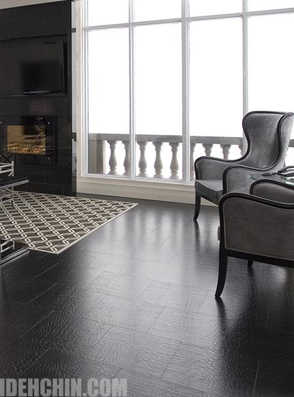 کاشی های کف چرمی