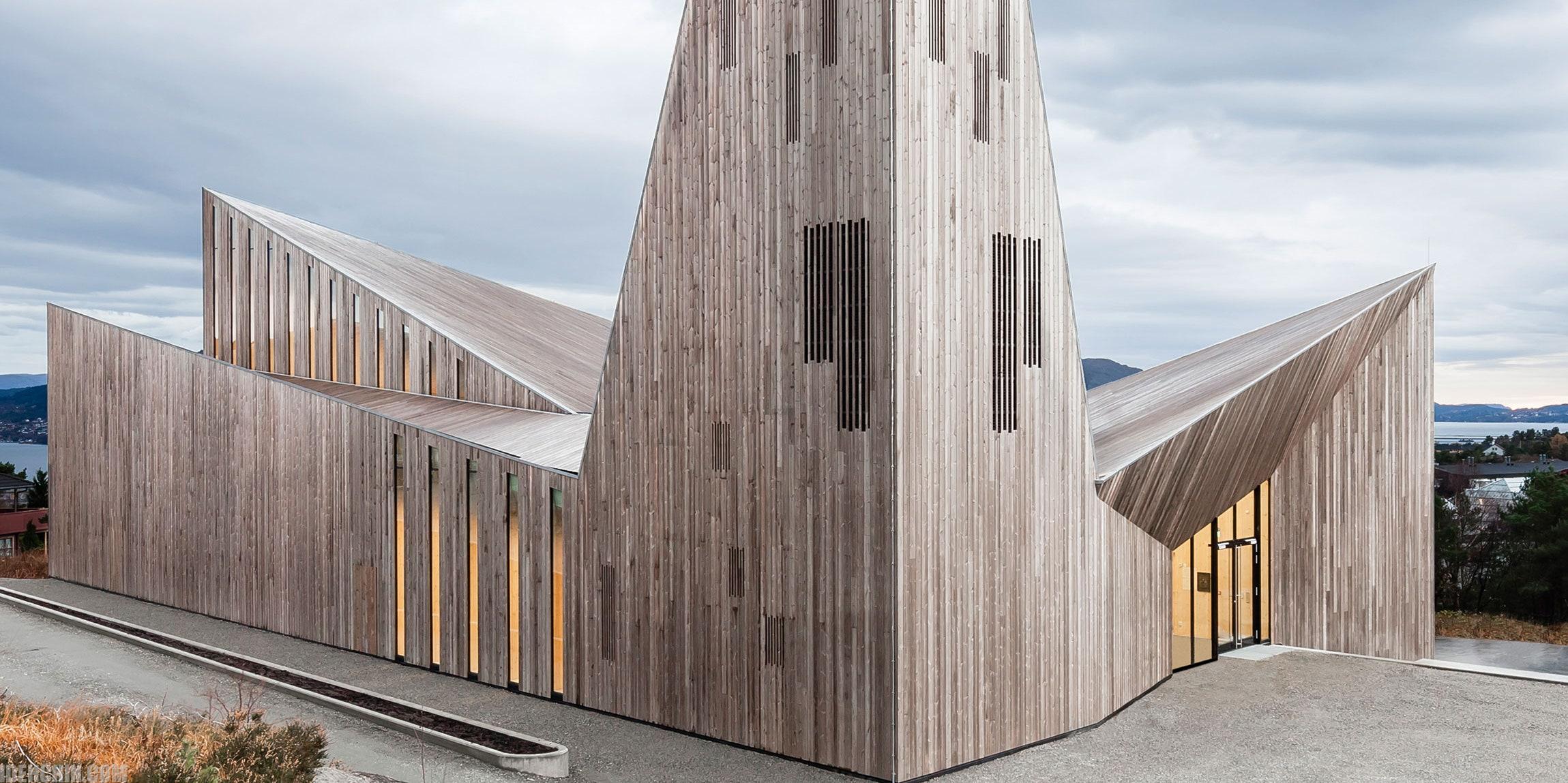 نمای چوبی زیبا