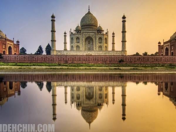 تاج محل غروب