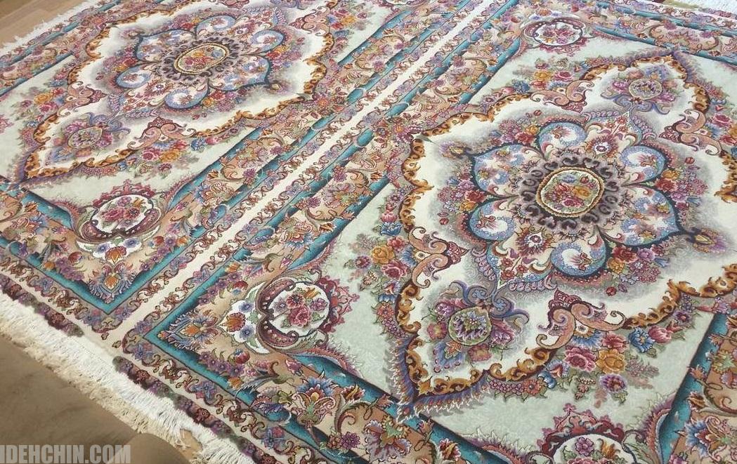 فرش ماشینی طرح دستبافت4