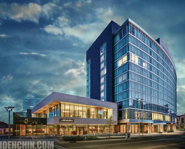 نمای شیشه ای ساختمان4