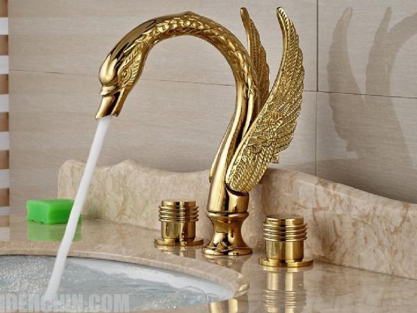 شیرآلات مدرن ساختمانی از جنس برنج