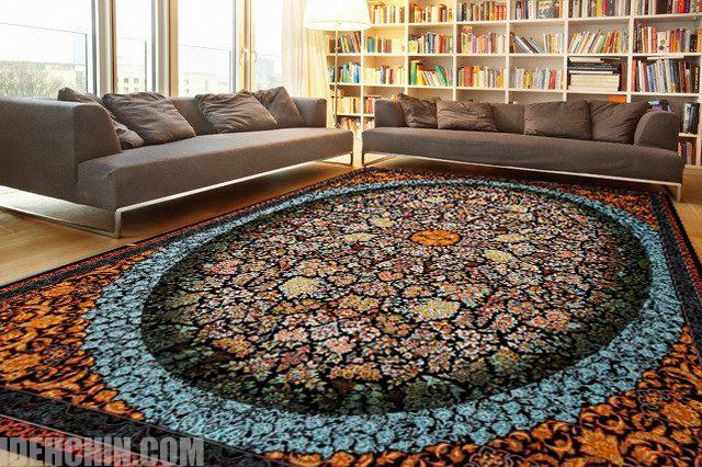 فرش ماشینی طرح دستبافت5