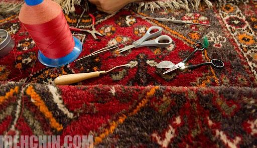 رفوگری قالی3