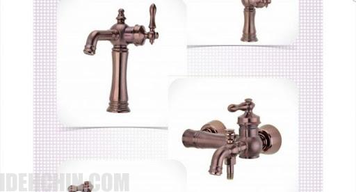 شیرآلات ساختمانی مدل رز گلد