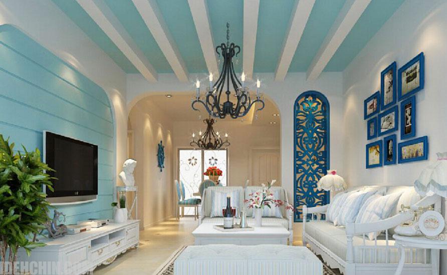 دکور مدیترانه ای مبل 