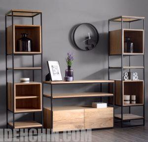 تلفیق چوب و فلز در دکوراسیون