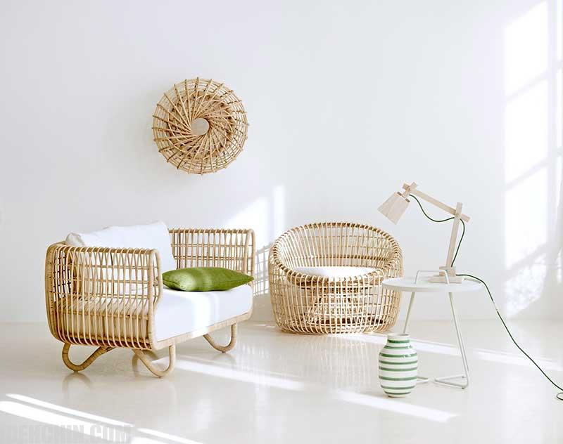 صندلی حصیری