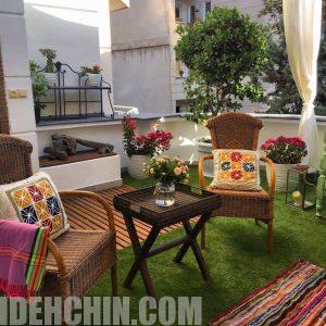 چمن مصنوعی در خانه