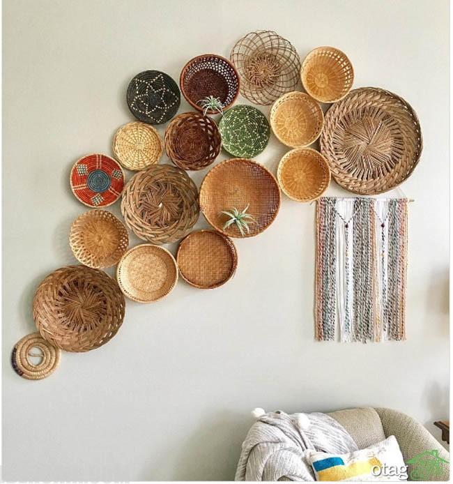 دیوار با حصیر