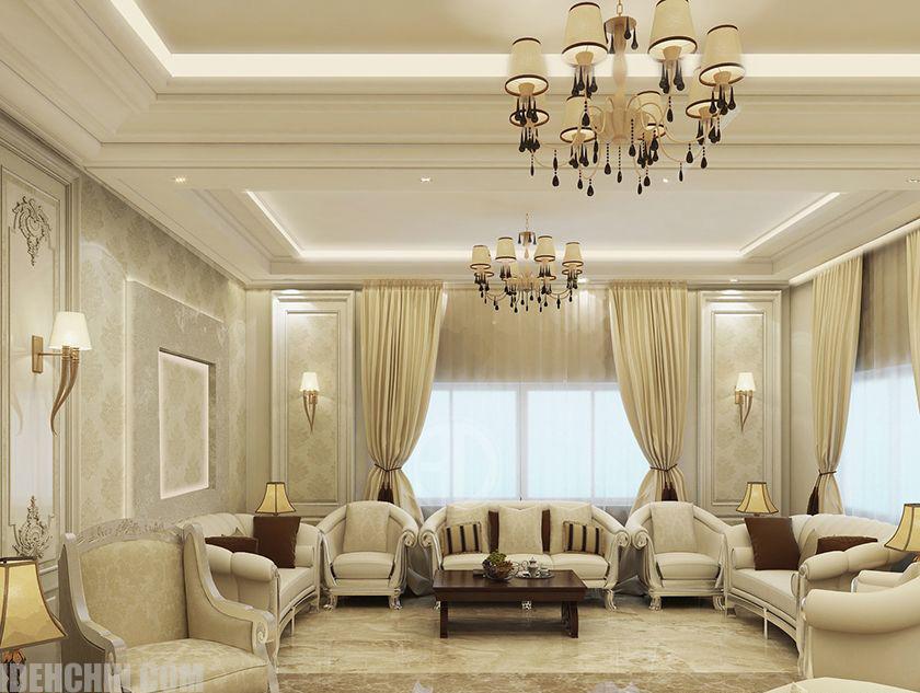 بژ در پذیرایی