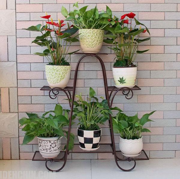 استند گلدان فلزی