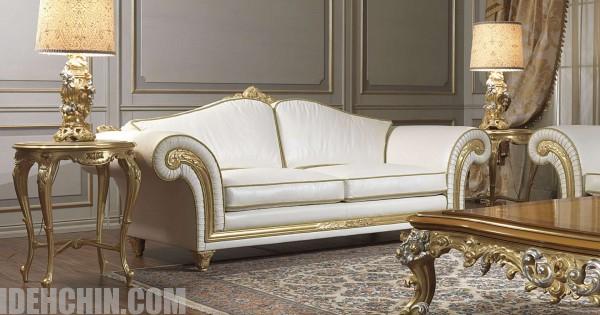 مبل سفید در دکوراسیون