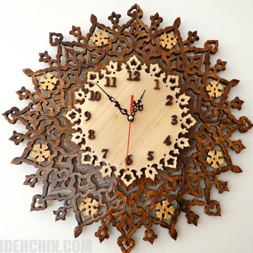 ساعت دیواریچوبی