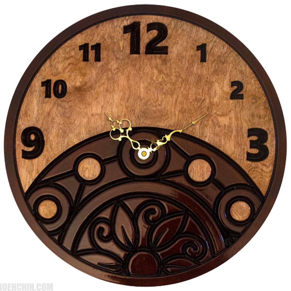 ساعت دیواریچوبی