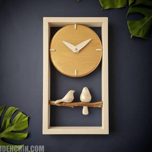 ساعت دیواریچوبی