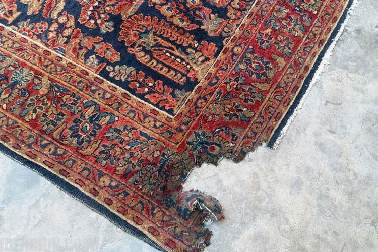 رفع سوختگی فرش