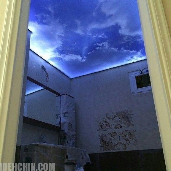 سقف کشسان سرویس بهداشتی