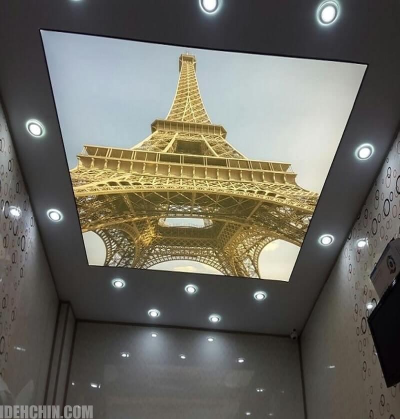 سقف کشسان سرویس بهداشتی