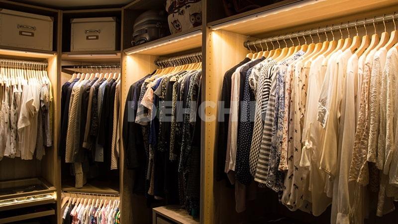 نورپردازی کمد دیواری