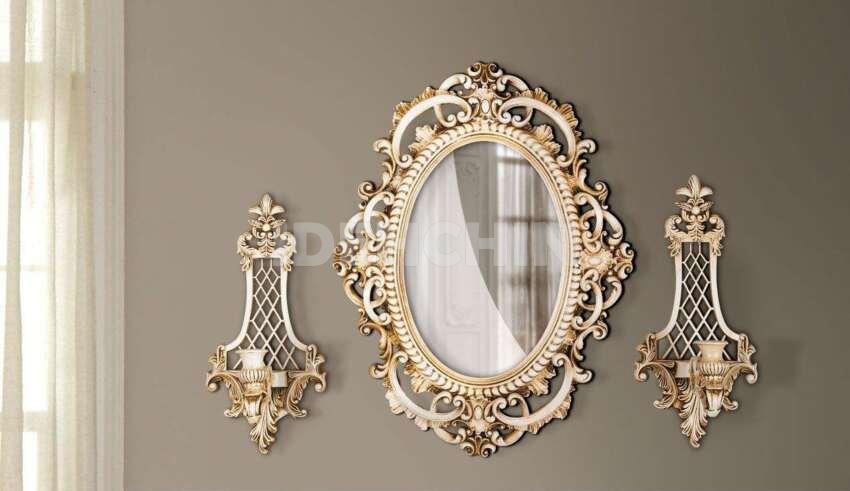 آیینه و شمعدان میناکاری