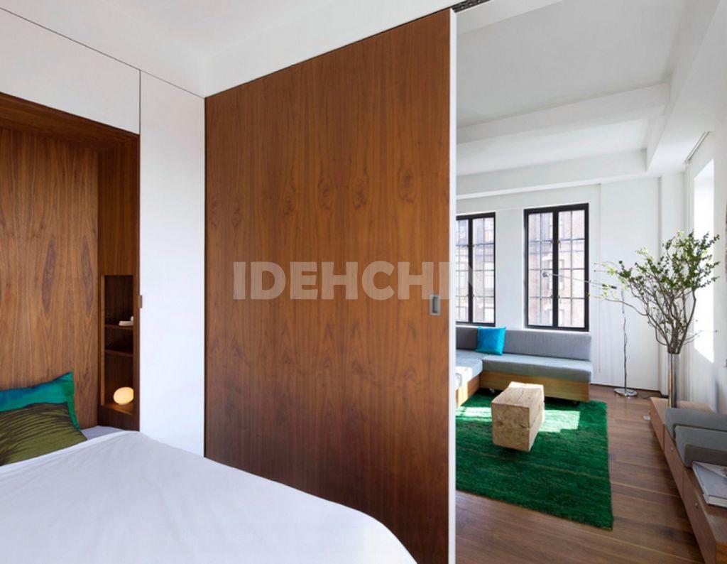 پارتیشن چوبی دراتاق خواب