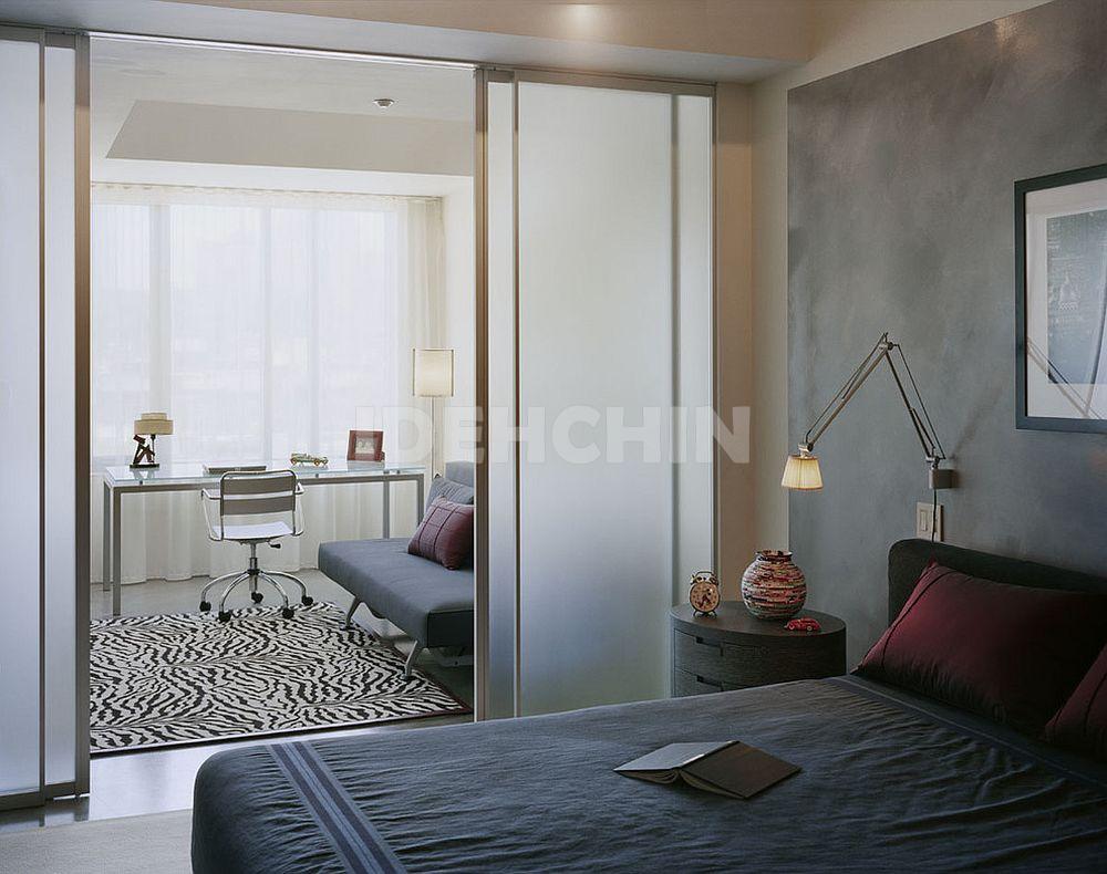 پارتیشن چوبی دراتاق خواب