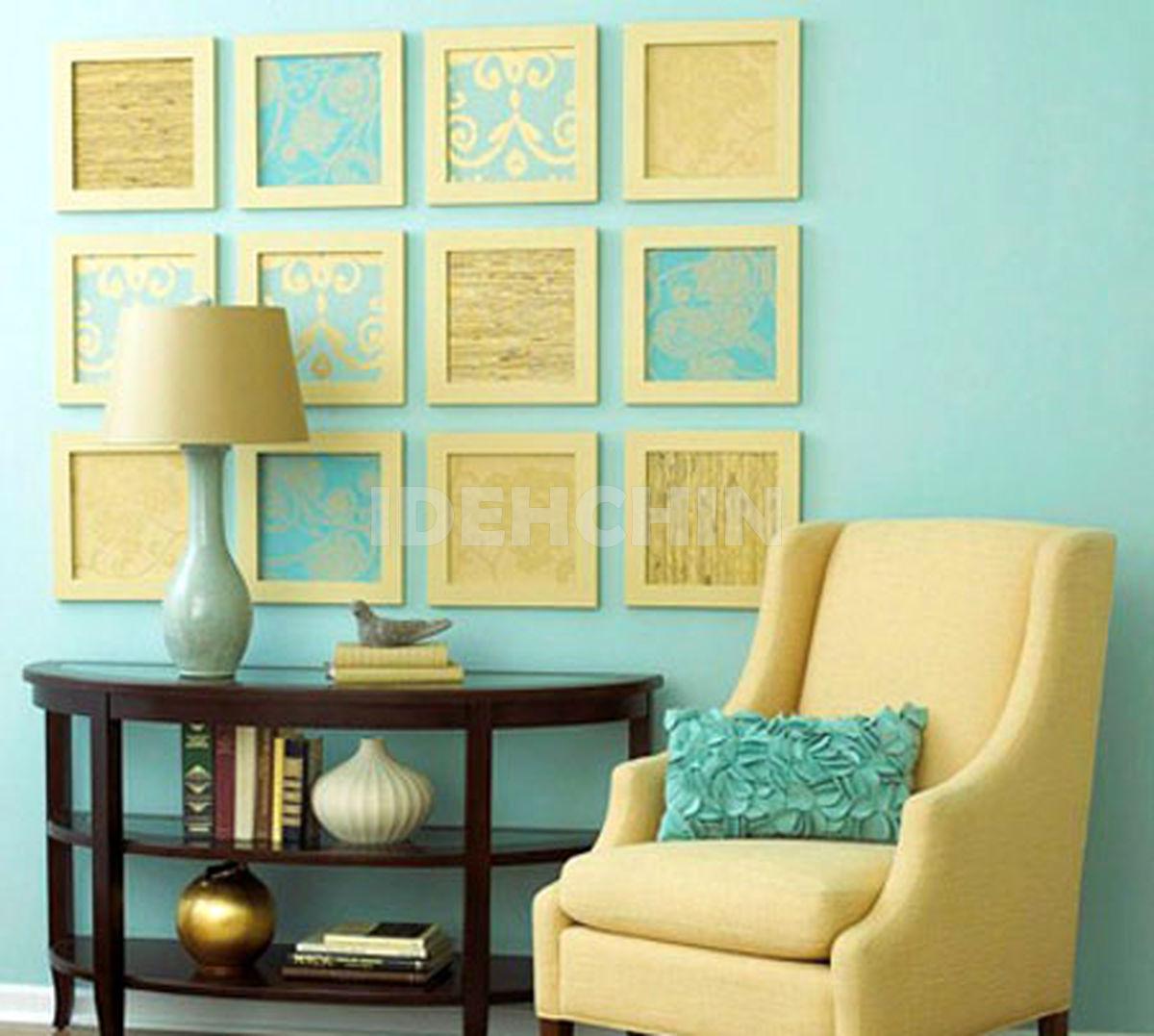 رنگ یا کاغذ دیواری