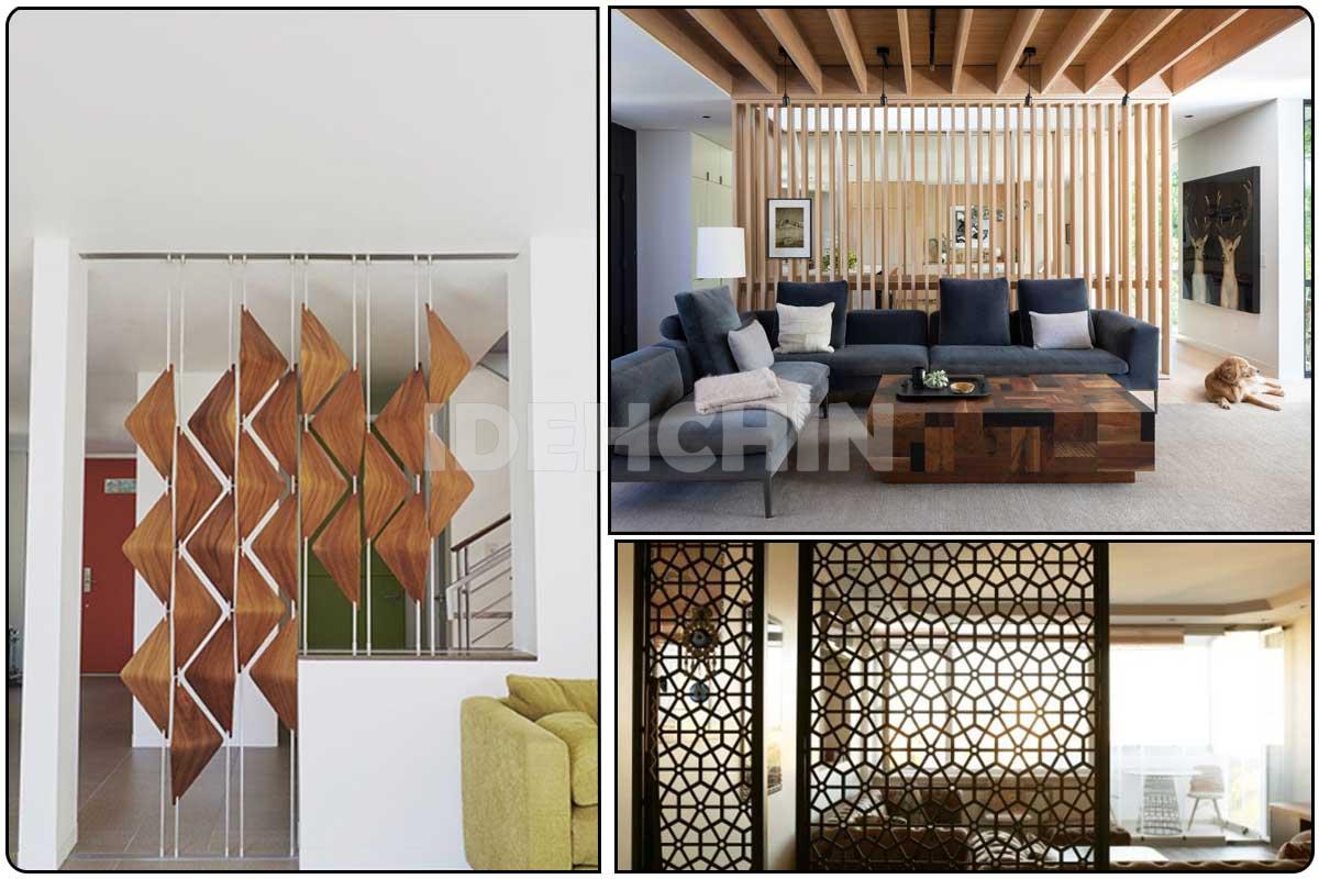 پارتیشن چوبی دراتاق خواب