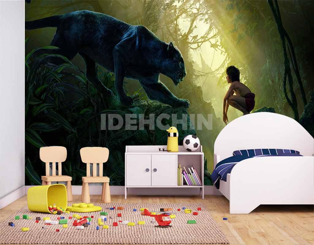 کاغذ دیواری دخترانه و پسرانه،اتاقشان را مطابق میلشان بسازید