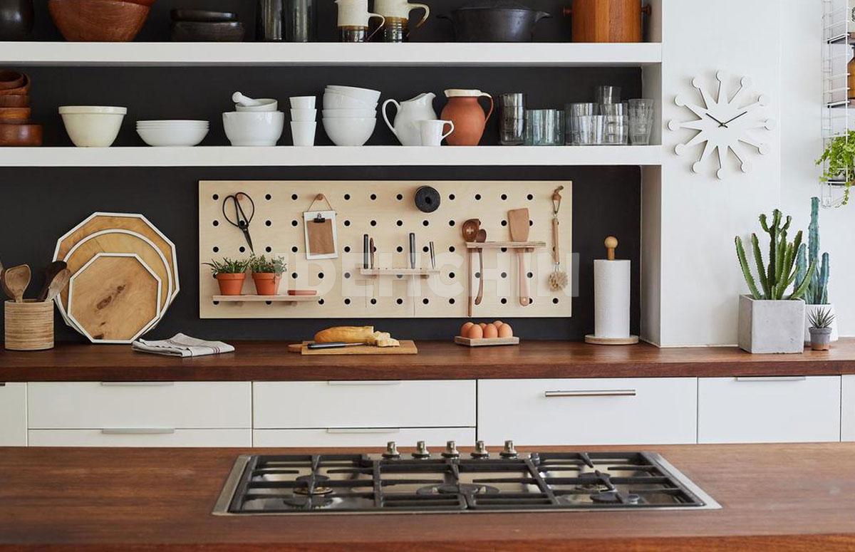 آشپزخانه مرتب و تمیز