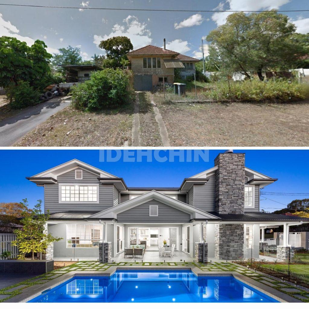 بازسازی ویلا