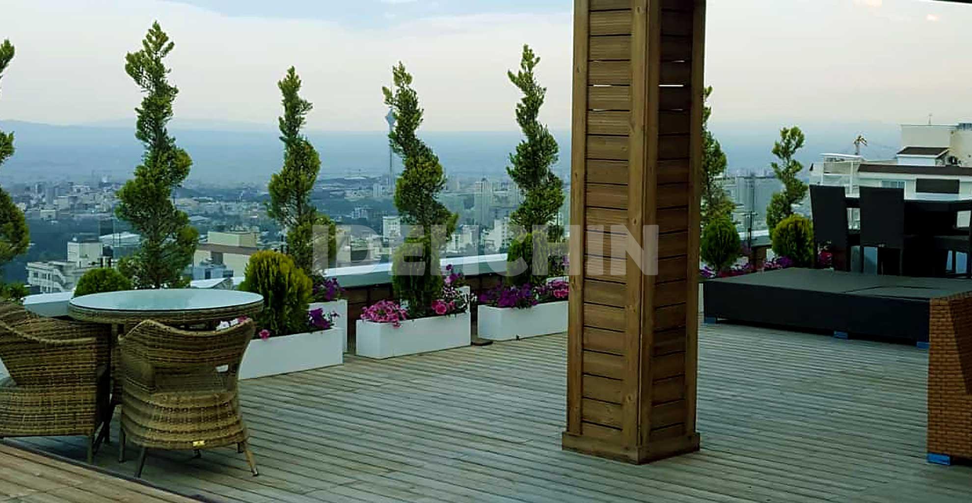 مدل روف گاردن