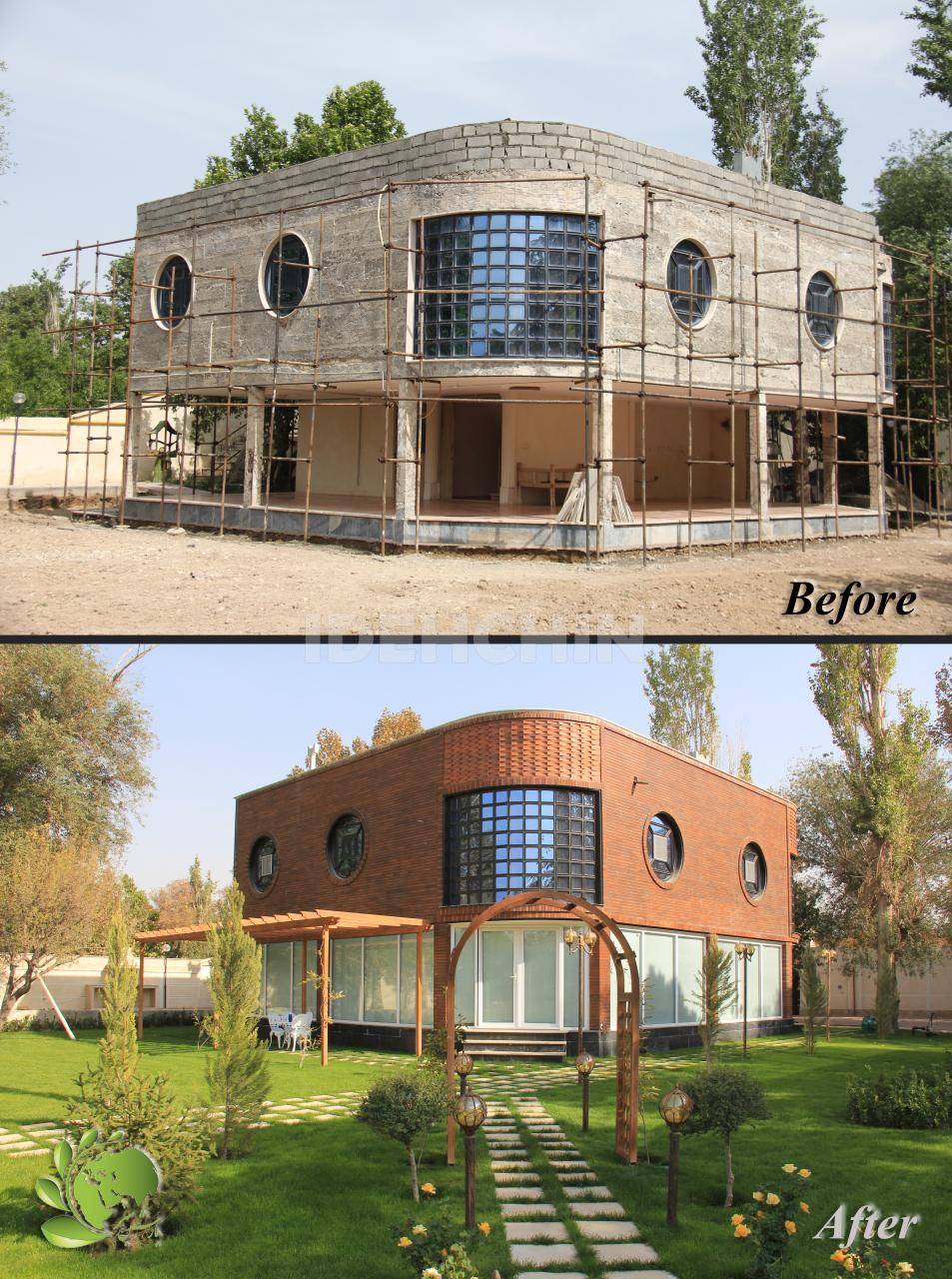 بازسازی ویلا