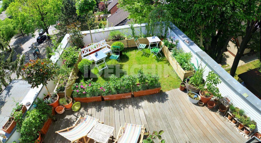 مدل روف گاردن