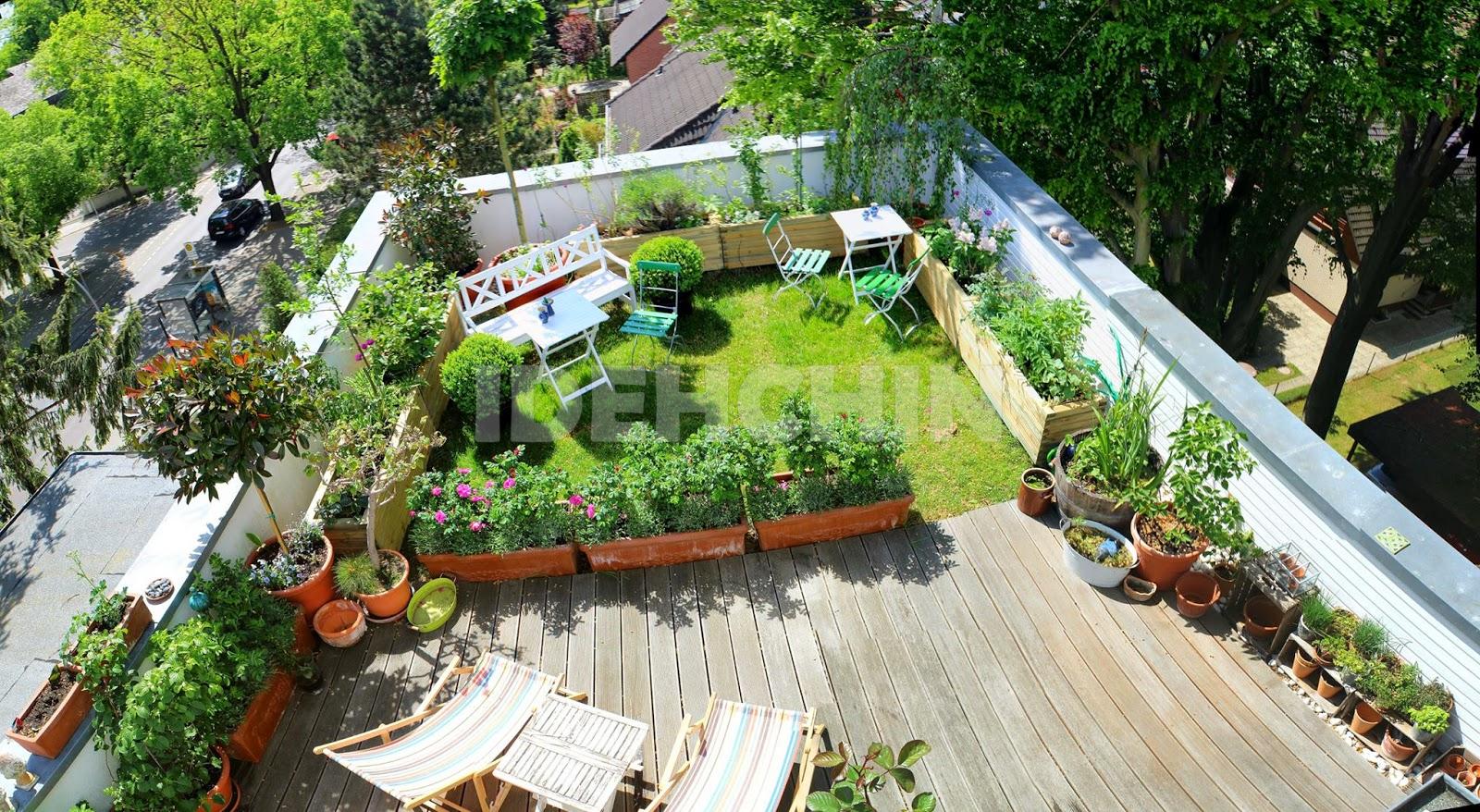 مدل روف گاردن