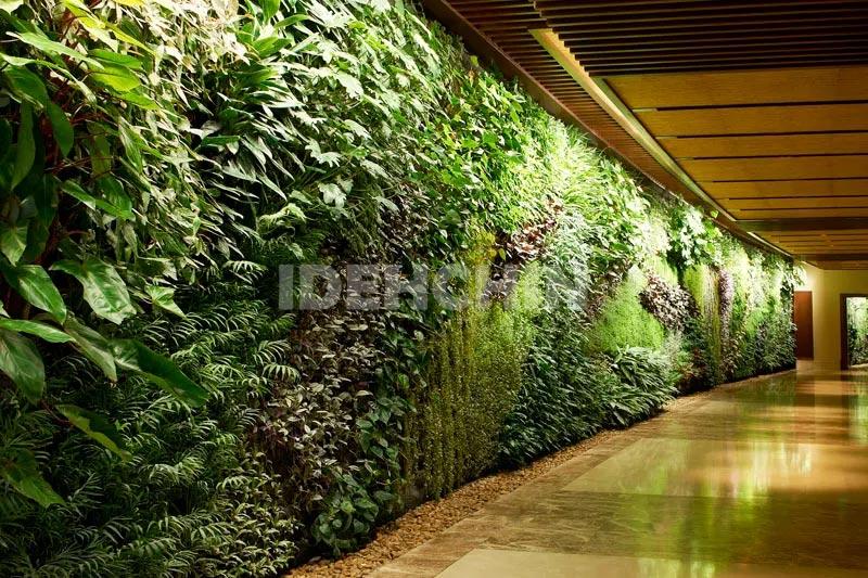 کاربردهای قالب لارج پنل در دیوار زنده