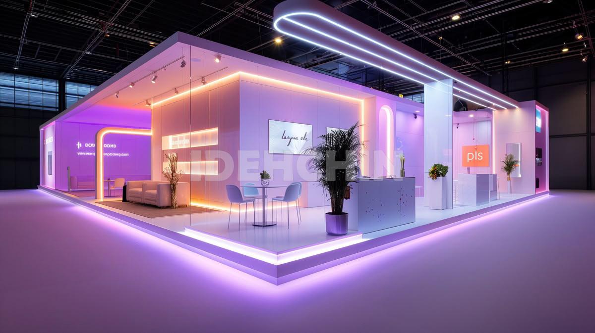 نورپردازی غرفه نمایشگاهی