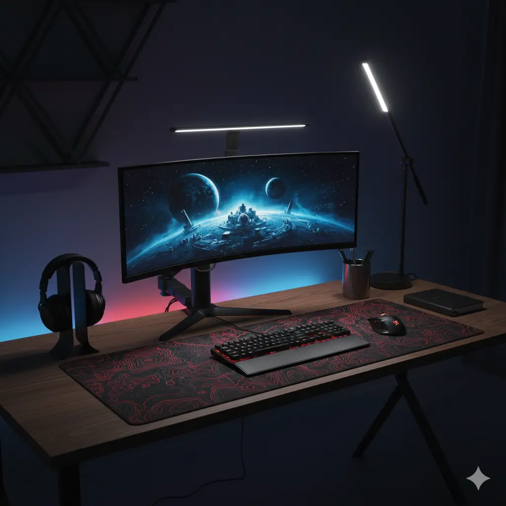 چیدمان میز تحریر پسرانه