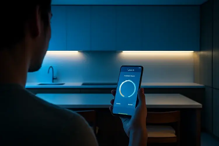 هوشمندسازی نورپردازی آشپزخانه با سیستمهای Smart Lighting